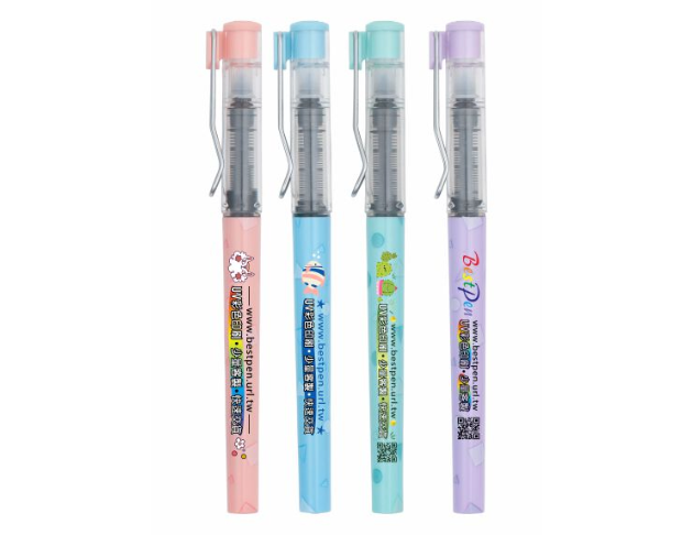 CRC-173 幾何粉彩直液式中性筆